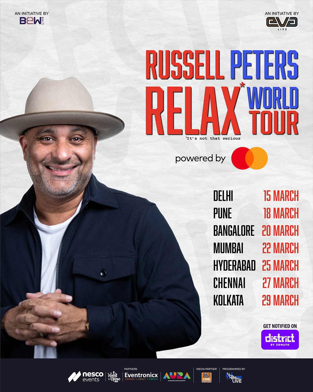 Russell Peters India Tour